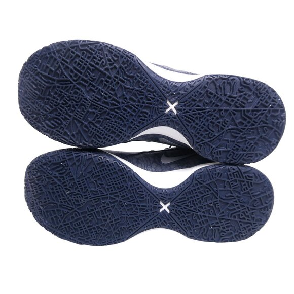 Nike Zoom LeBron NXXT Gen AMPD 'Armory Navy' FJ1566-400 High-Tops Sneakers Men's - Picture 10 of 12